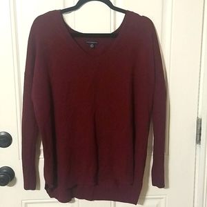 AE Maroon light sweater